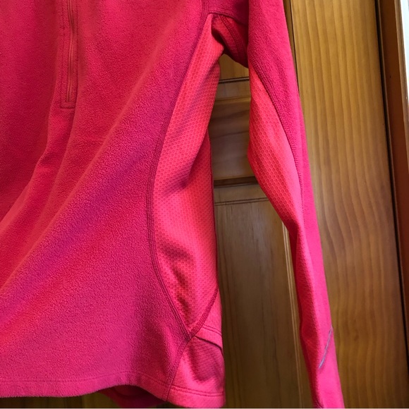 THE NORTH FACE Flight Series Women's Fleece / Salmon Shirt Medium 1/4 Zip Active - Picture 3 of 13